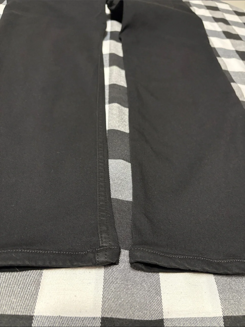 PAIGE Transcend Federal Slim Straight Jean Black Shadow Men Size 32 x 30 Stretch